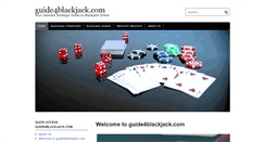 Desktop Screenshot of guide4blackjack.com